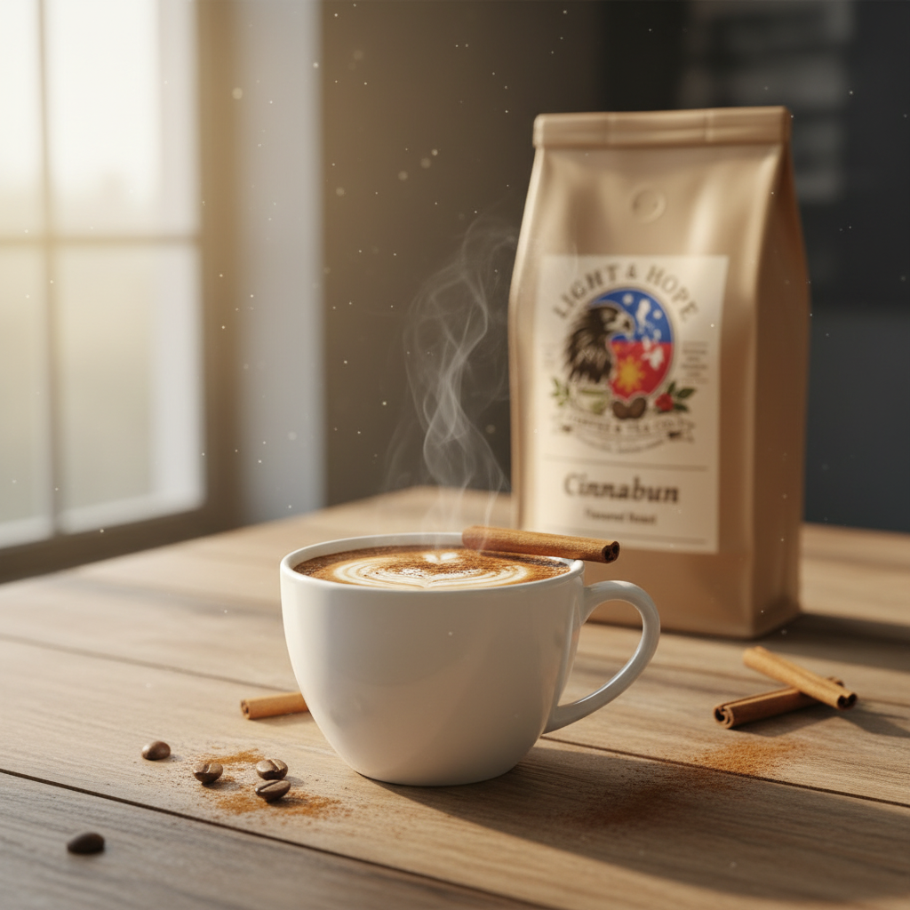 Light & Hope Coffee & Tea Co. | Cinnabun