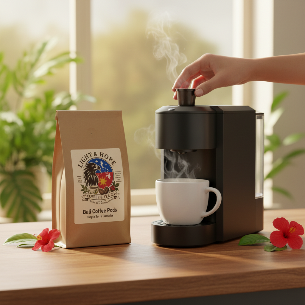 Light & Hope Coffee & Tea Co. | Bali Coffee Pods