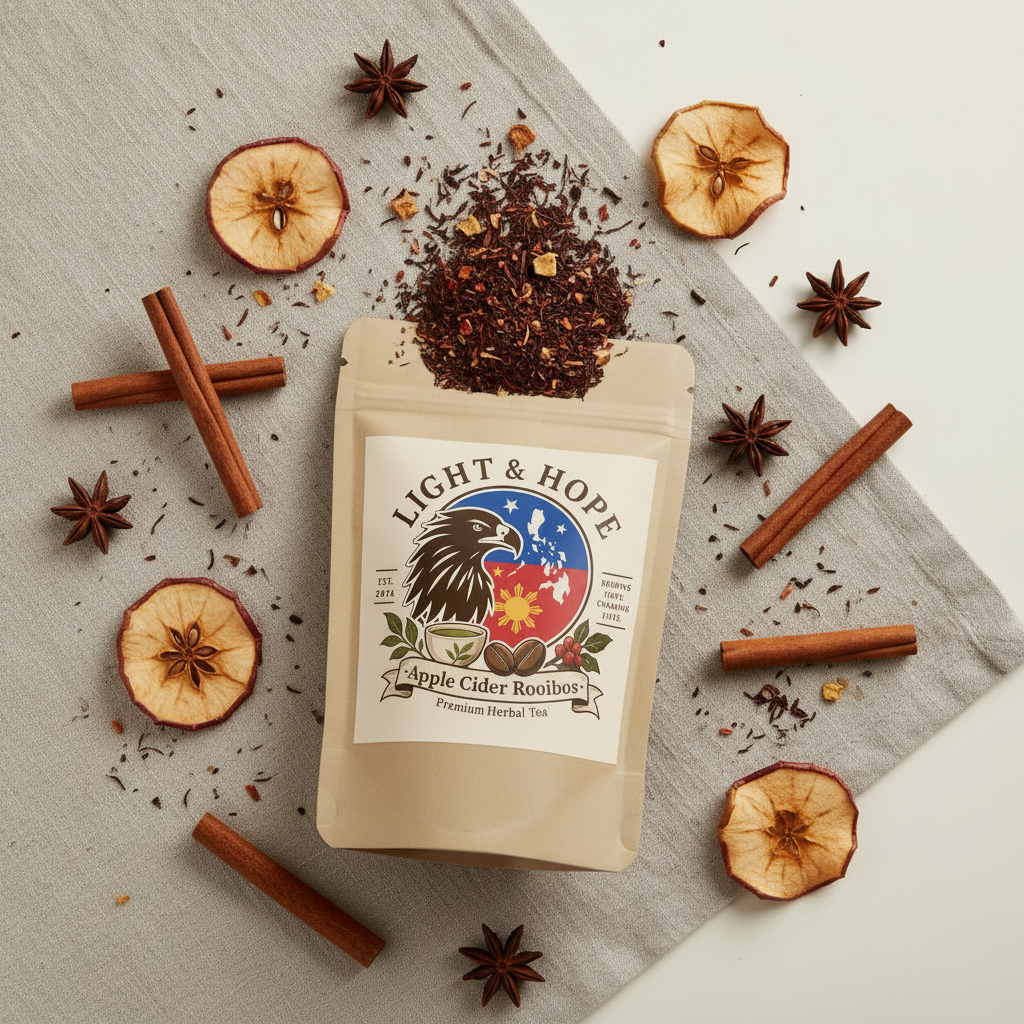 Light & Hope Coffee & Tea Co. | Apple Cider Rooibos (3 oz)