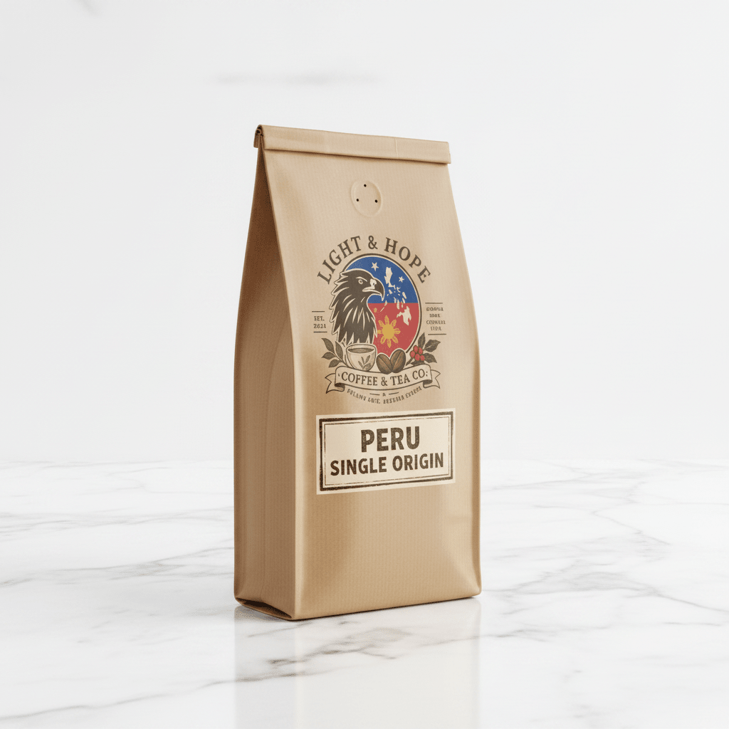Peru, Single-Origin - Medium Roast Coffee - Coffee > Single-Origin | Light & Hope Coffee & Tea Co.