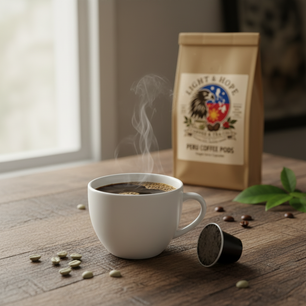 Light & Hope Coffee & Tea Co. | Peru Coffee Pods