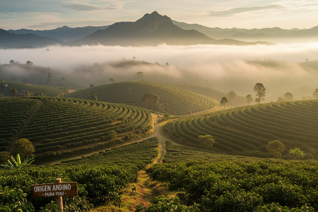 Peru Decaf coffee bag — Light & Hope Coffee & Tea Co.