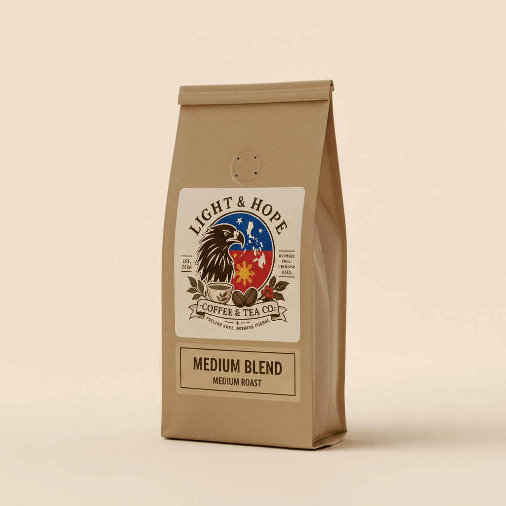 Medium Blend - Medium Roast Coffee - Coffee > Blends | Light & Hope Coffee