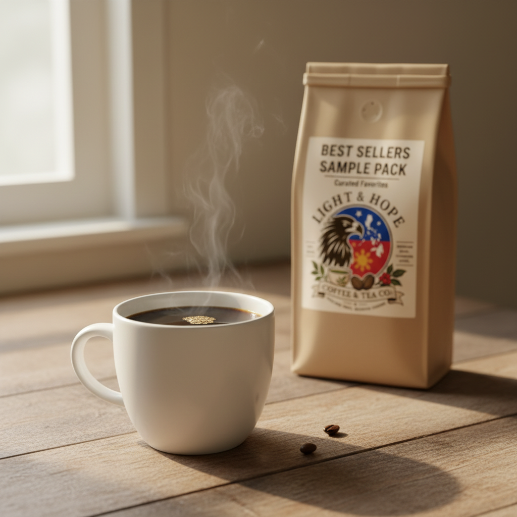 Light & Hope Coffee & Tea Co. | Best Sellers Sample Pack