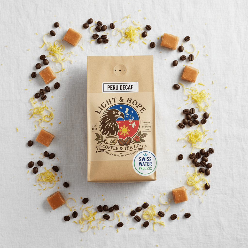 Peru Decaf, Single-Origin - Medium Roast Coffee - Coffee > Single-Origin | Light & Hope Coffee & Tea Co.