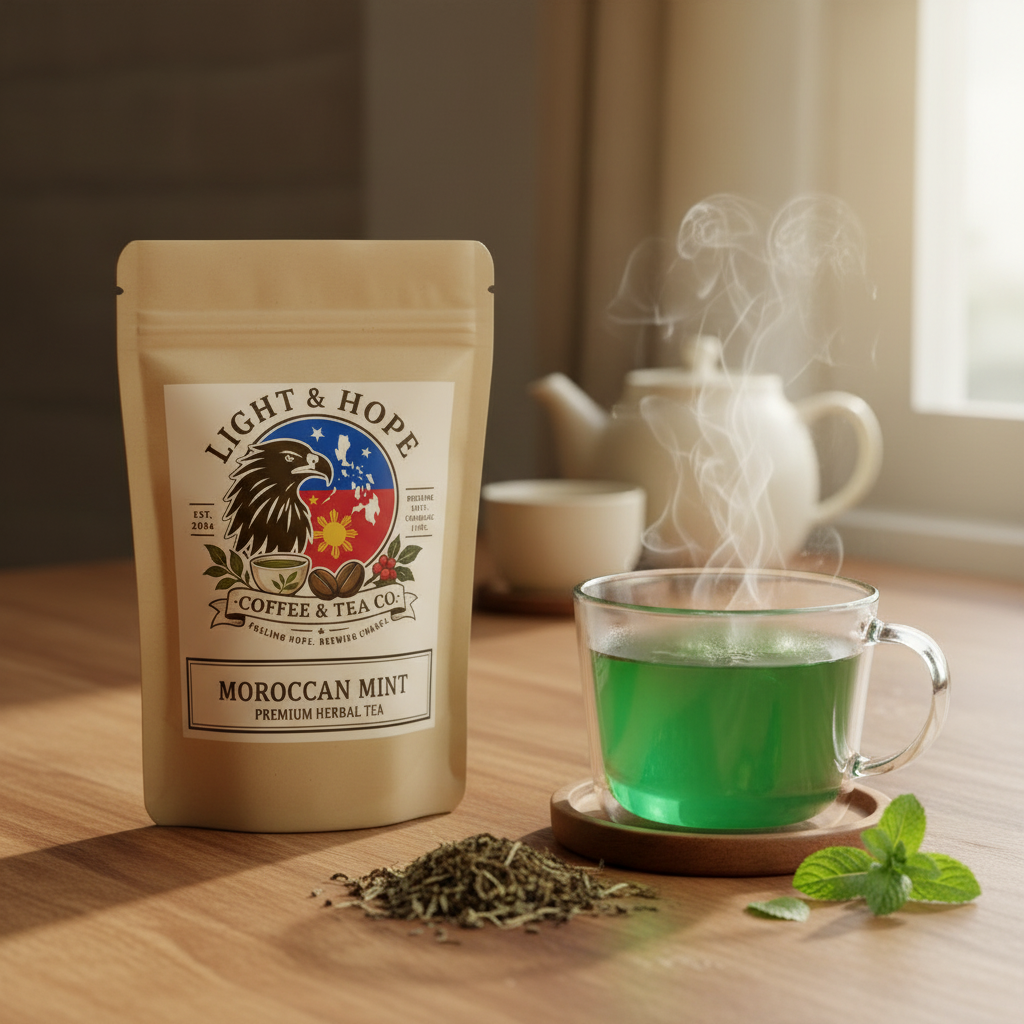 Light & Hope Coffee & Tea Co. | Moroccan Mint (3 oz)