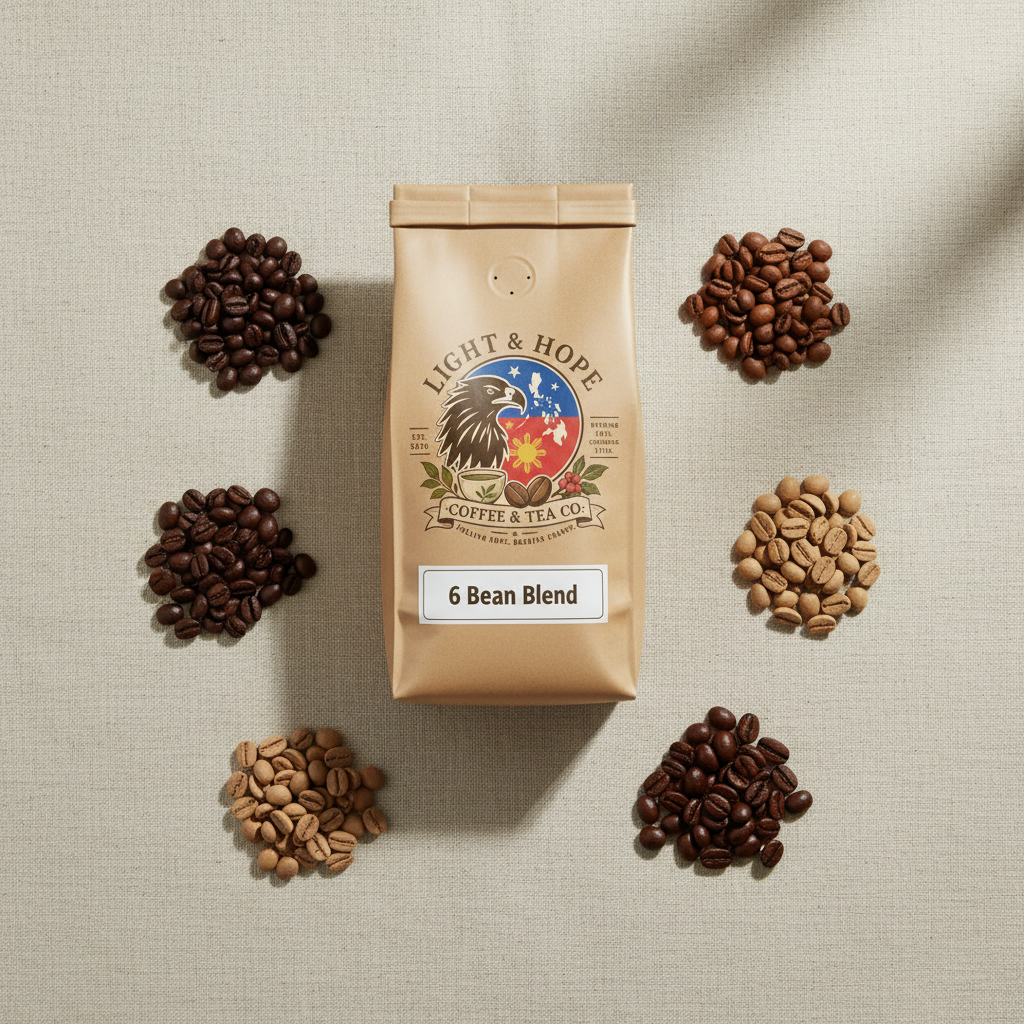 Light & Hope Coffee & Tea Co. | 6 Bean Blend
