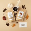 Mushroom Coffee Bundle – Dark & Medium Roast Gift Set - Bundles | Light & Hope Coffee & Tea Co.