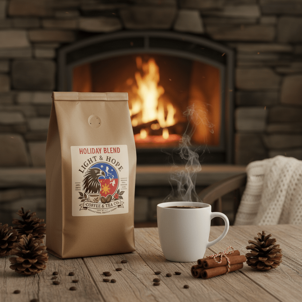 Holiday Blend - Dark Roast Coffee - Coffee > Blends | Light & Hope Coffee & Tea Co.