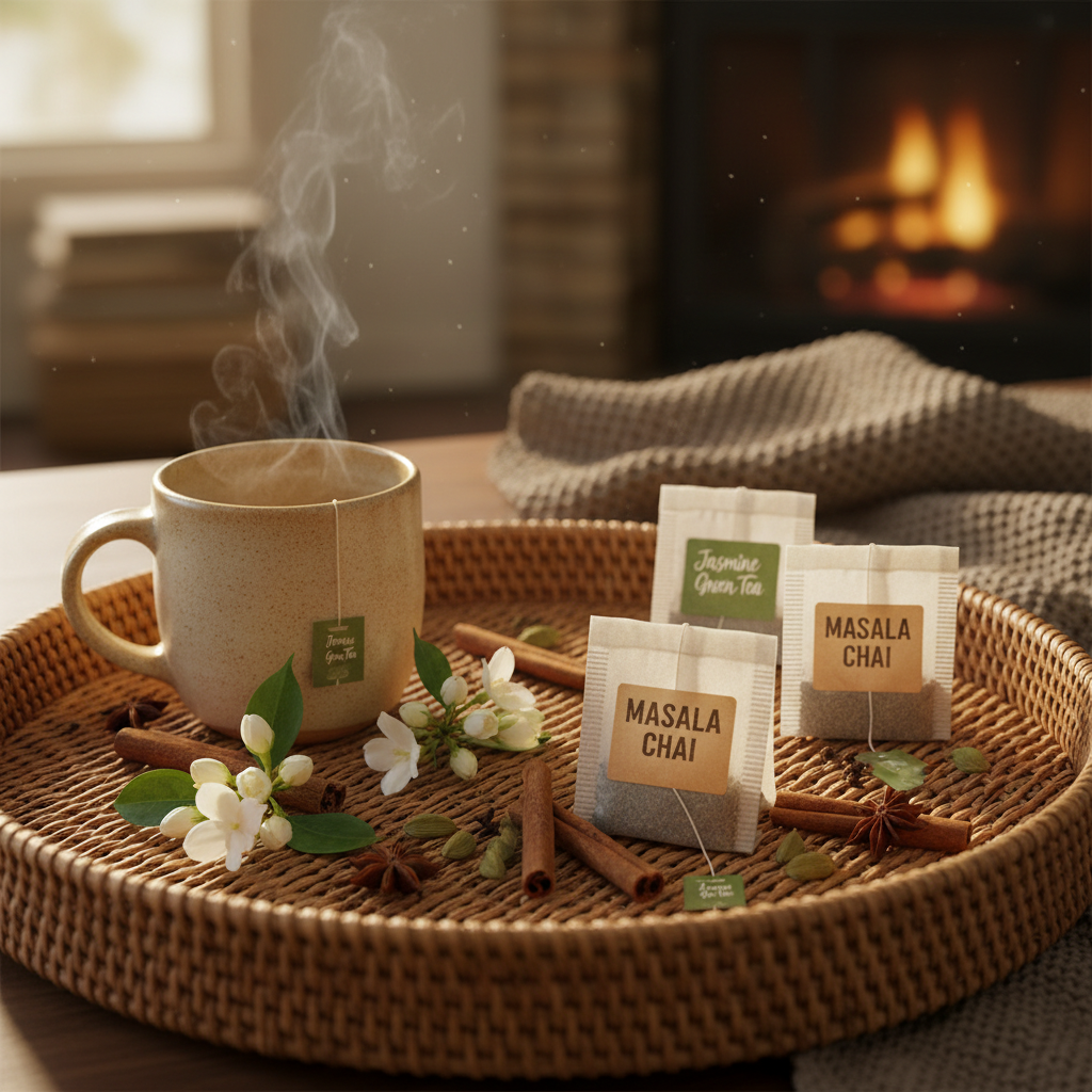 Jasmine and Masala Chai Tea