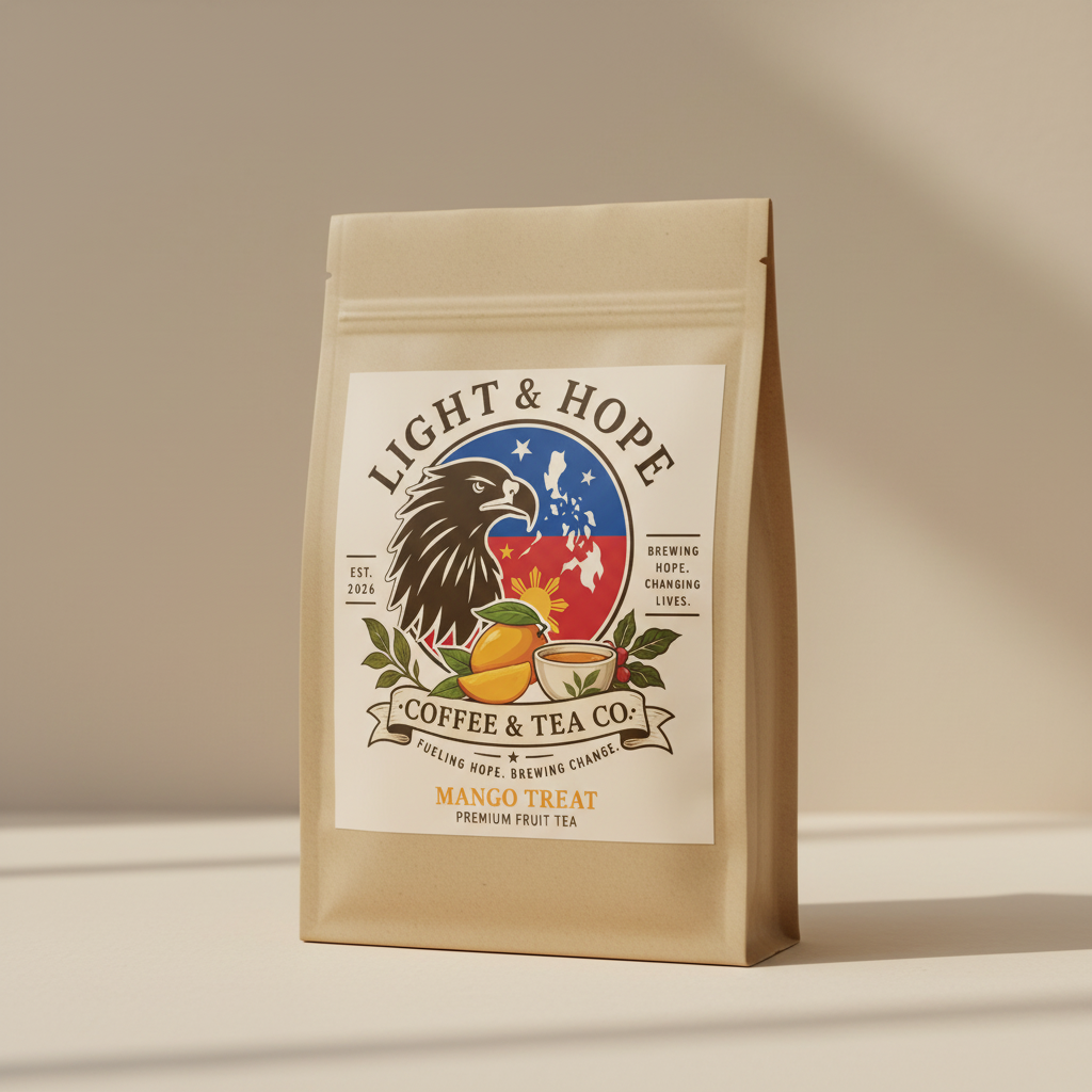 Mango Treat Tea | Tropical Sweet Mango Herbal Blend | Light & Hope Coffee & Tea Co.