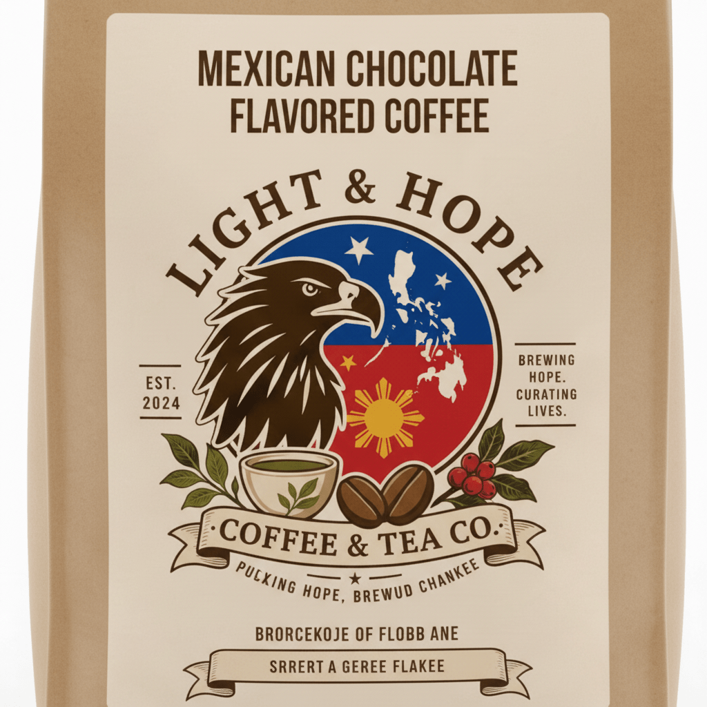 Mexican Chocolate Flavored Coffee – Medium Roast - Coffee > Flavored | Light & Hope Coffee & Tea Co.