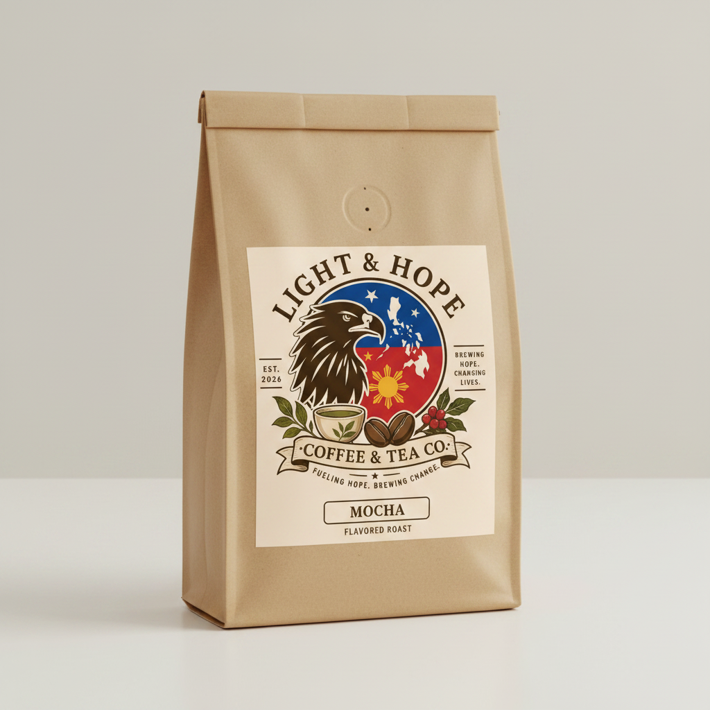 Mocha Flavored Coffee | Rich Chocolate and Coffee Fusion | Light & Hope Coffee & Tea Co.