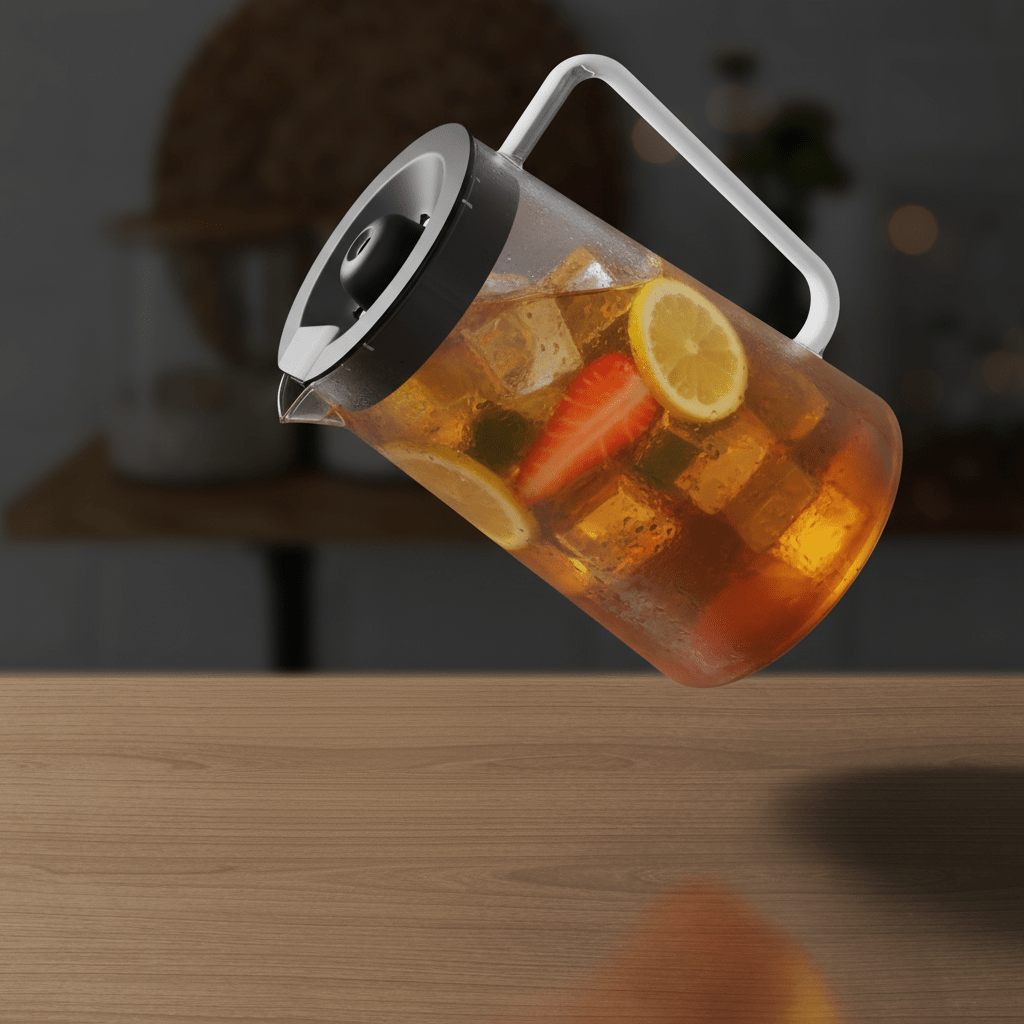 3 Quart Glass Pitcher for Wirsh Iced Tea Maker - Accessories | Light & Hope Coffee & Tea Co.