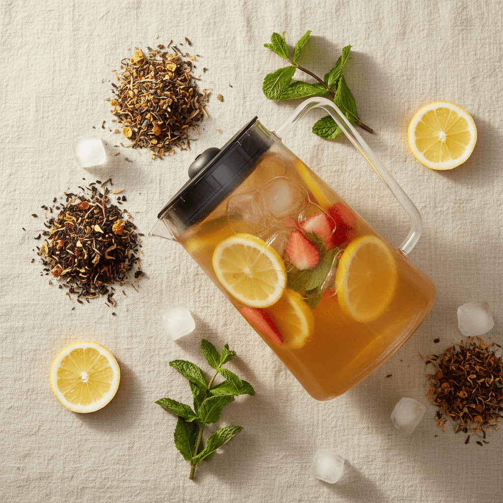 3 Quart Glass Pitcher for Wirsh Iced Tea Maker - Accessories | Light & Hope Coffee & Tea Co.