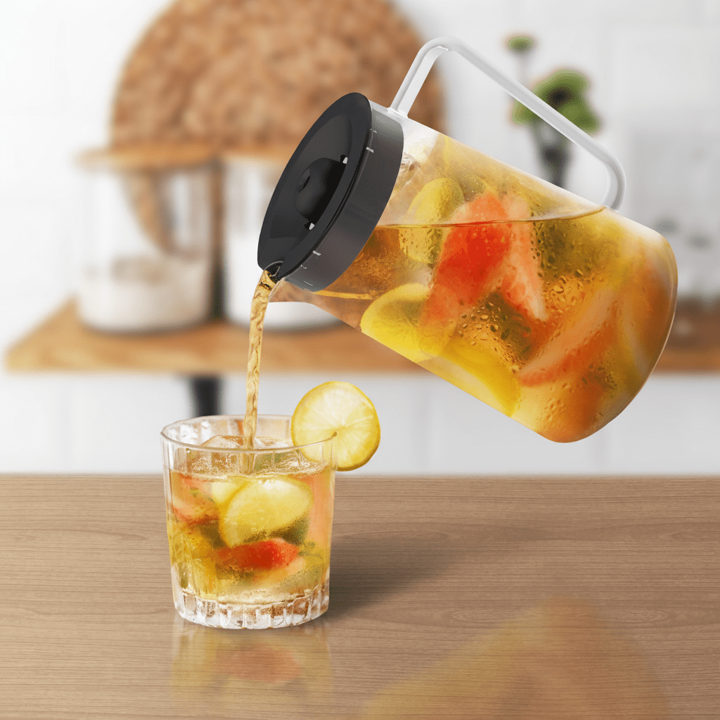 3 Quart Glass Pitcher for Wirsh Iced Tea Maker - Accessories | Light & Hope Coffee & Tea Co.