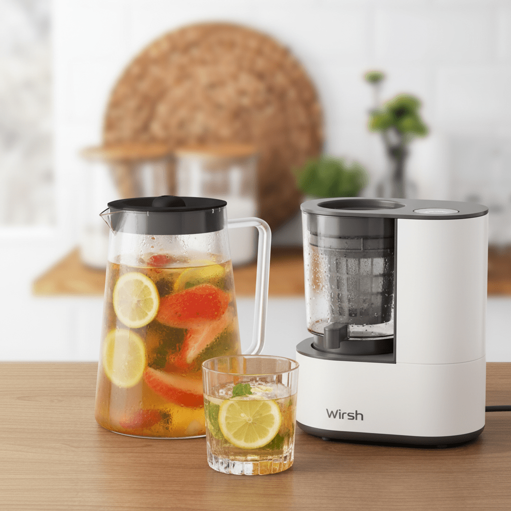 3 Quart Glass Pitcher for Wirsh Iced Tea Maker - Accessories | Light & Hope Coffee & Tea Co.