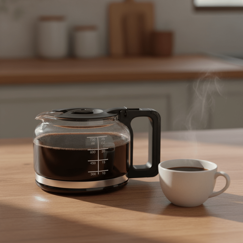Replacement Coffee Carafe — 5-Cup - Accessories | Light & Hope Coffee & Tea Co.