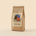 Tanzania Kilimanjaro Peak Label Detail | Premium Single Origin Tanzania Coffee Bag | Light & Hope Coffee & Tea Co.