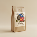 Uganda Lake Victoria Bold Label Detail | Premium Single Origin Uganda Coffee Bag | Light & Hope Coffee & Tea Co.